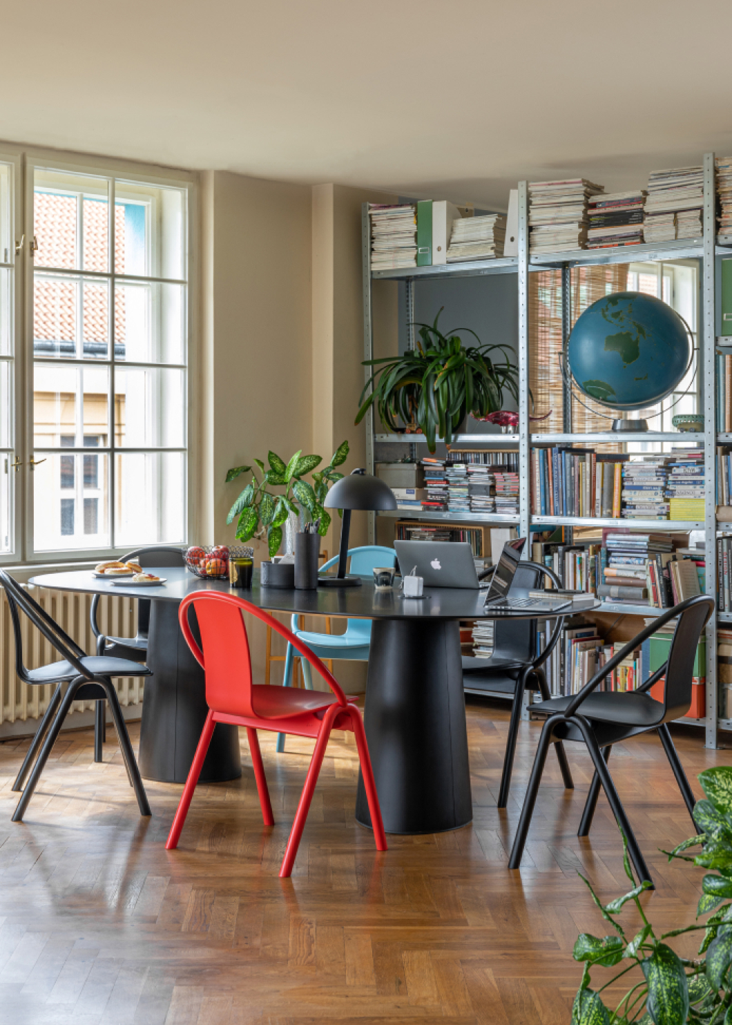 Again Chair: Bold Yet Stackable | Ton